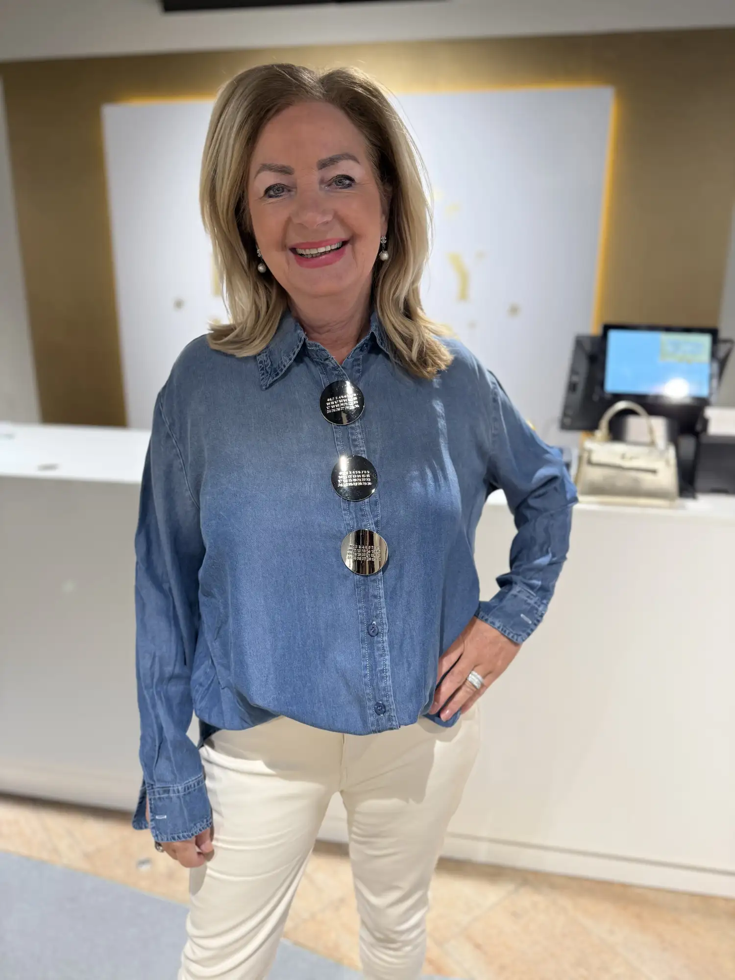 Mary Blouse Jeans