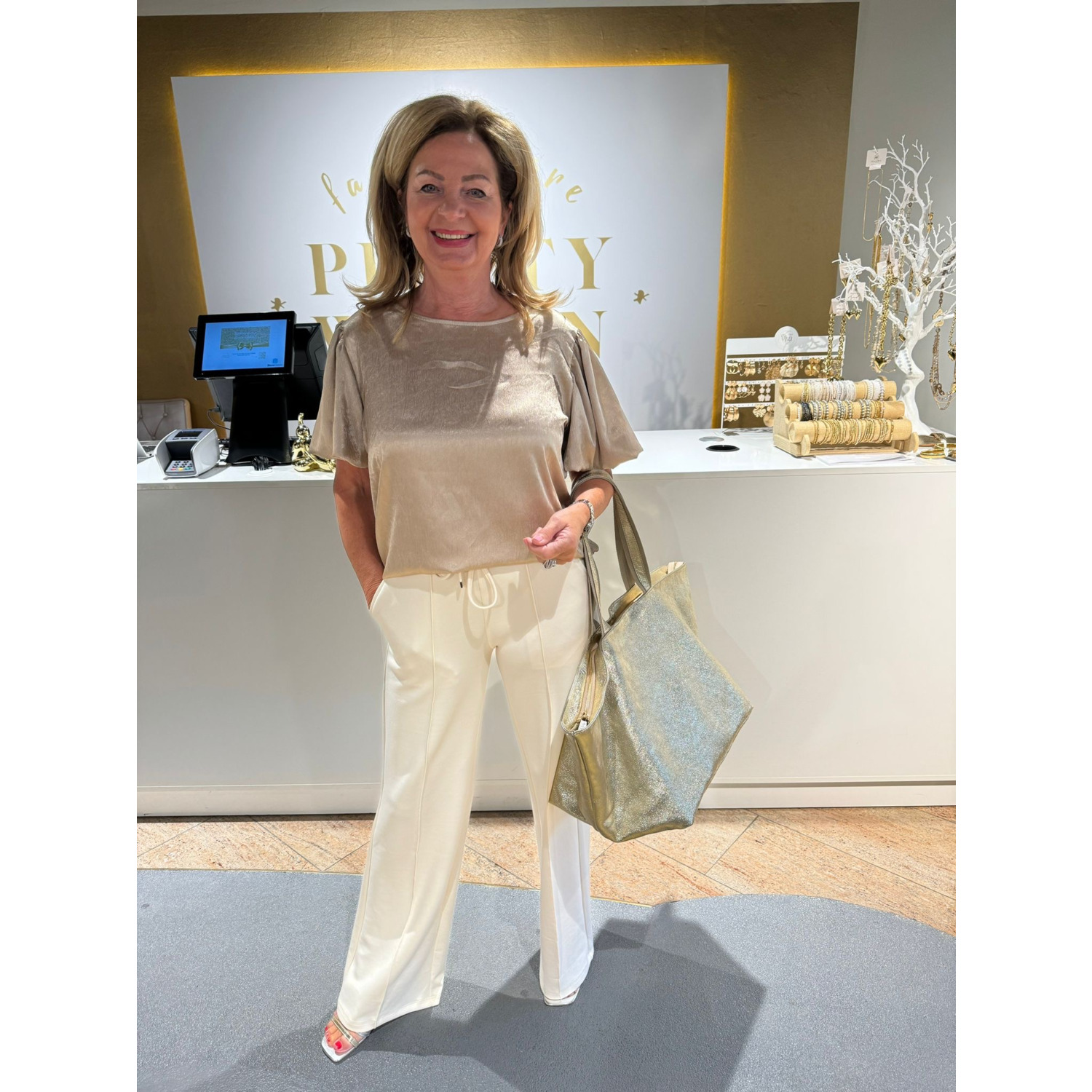 Georganne Broek Creme