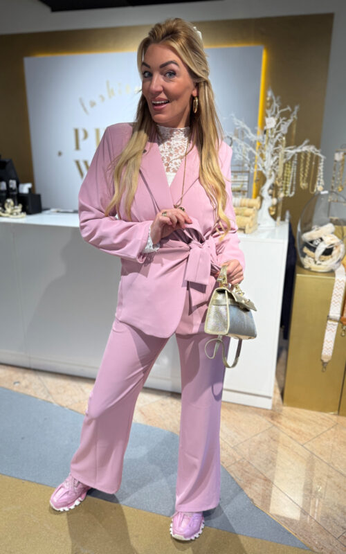 Strik Blazer Pink