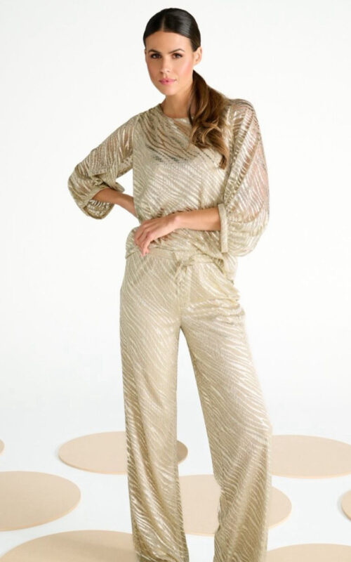 K Design Broek Met Print C252