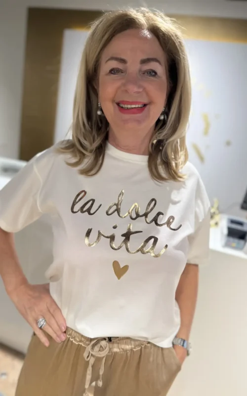 La Dolce Vita Shirt White