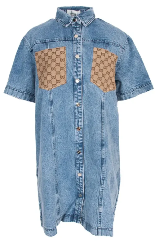 Denim Dress Love Brand