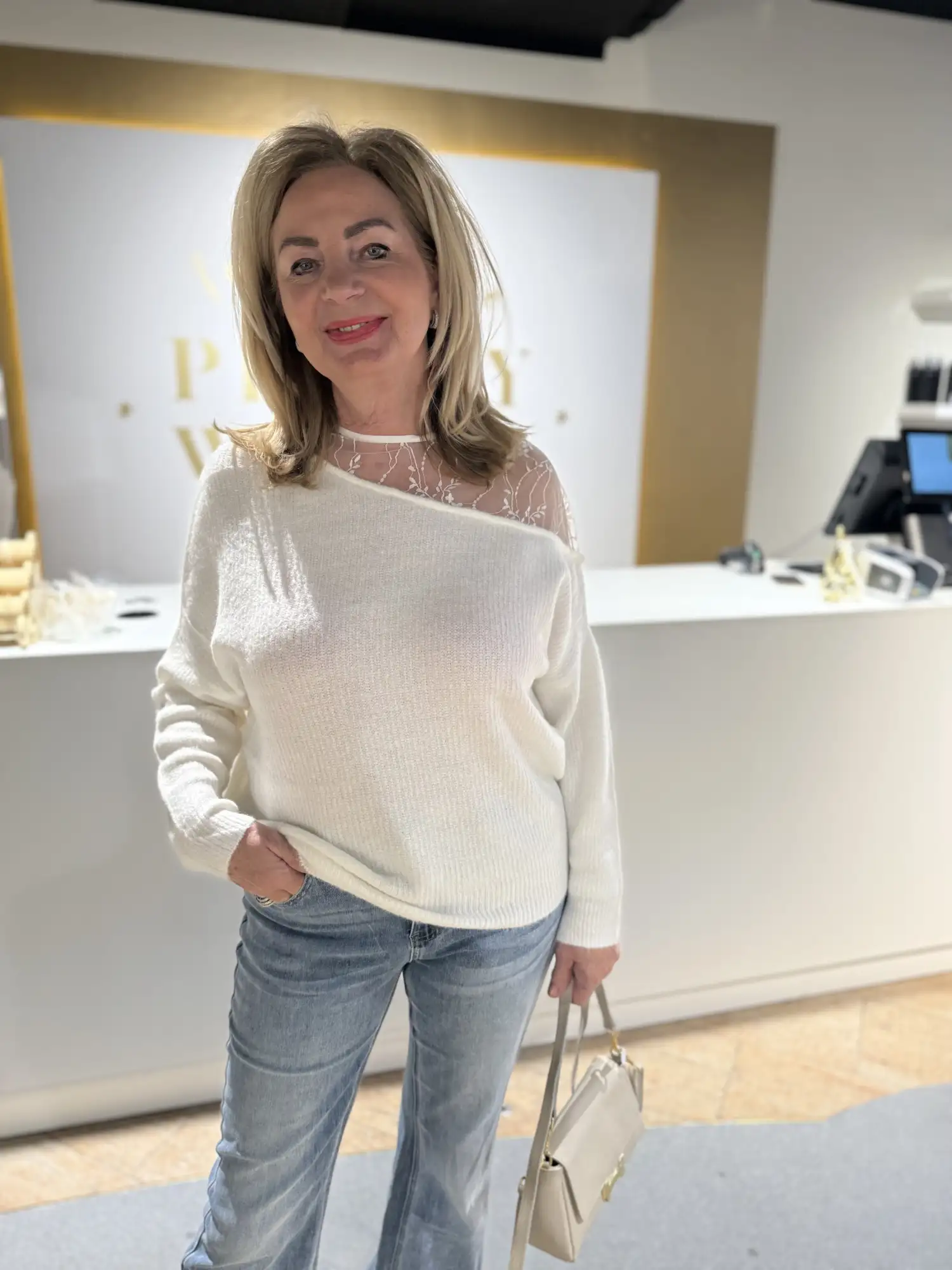 Livia Trui Ecru - Afbeelding 2