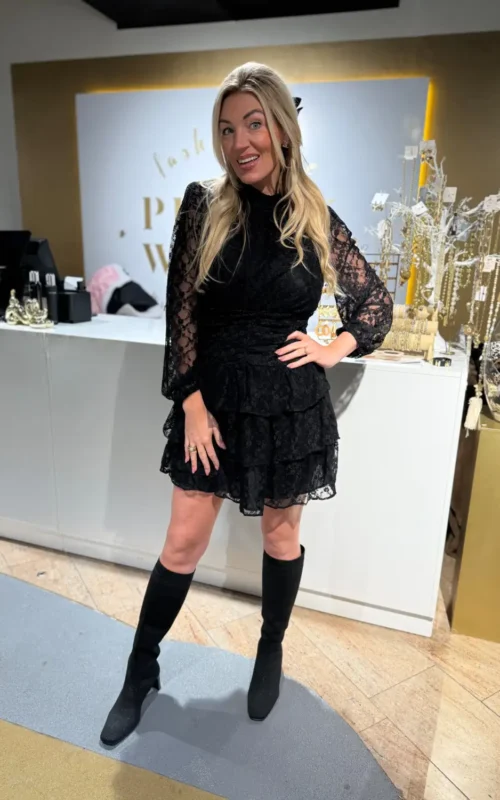 Lilly Dress Black Lace