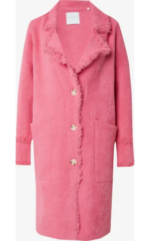 Rino & Pelle Catena Single Breasted Coat Bright Pink