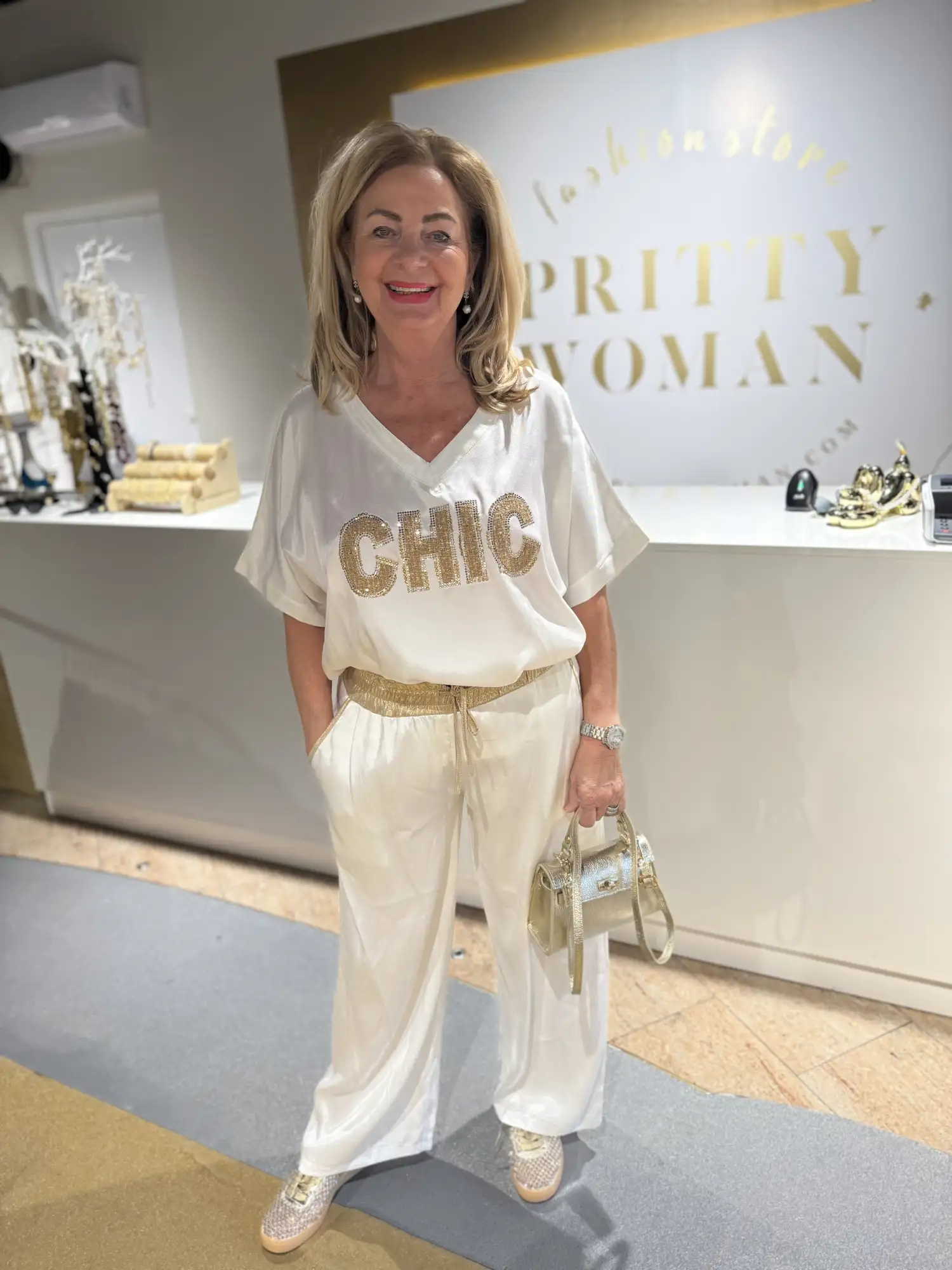 Chic Shirt Shine White - Afbeelding 2