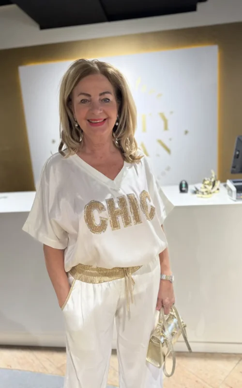 Chic Shirt Shine White