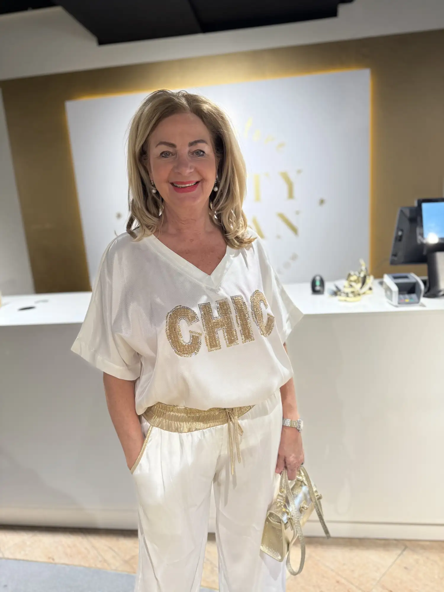Chic Shirt Shine White