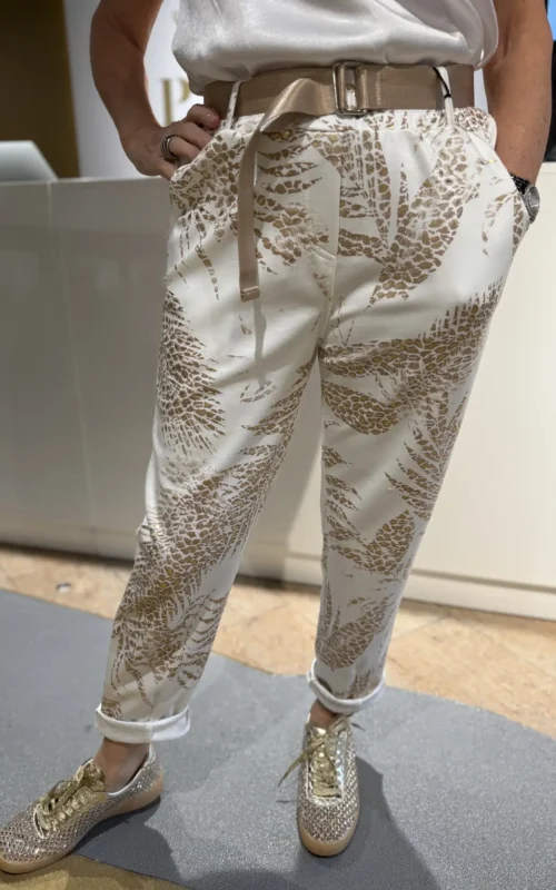 Lima Pants White Gold