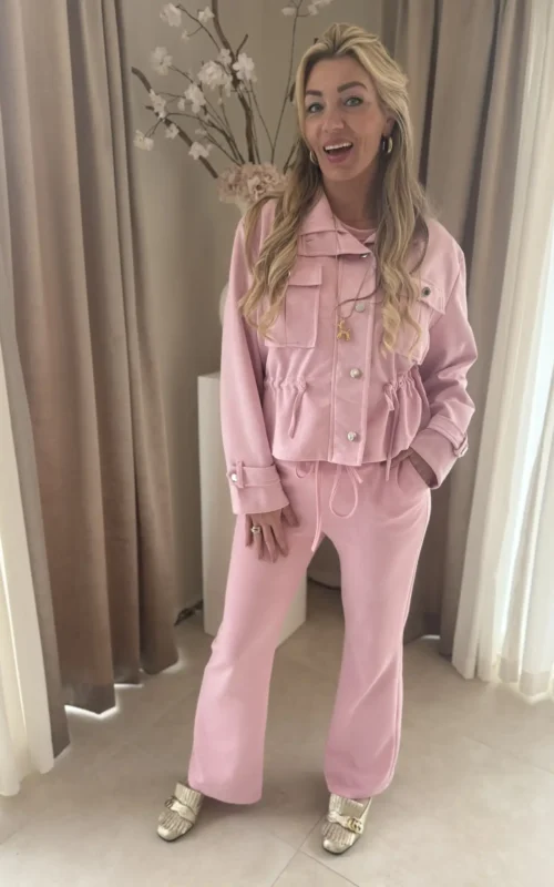 Suedine Jasje Pink