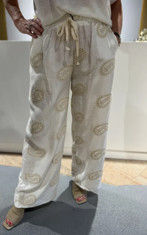 Linen Barok Pants Beige