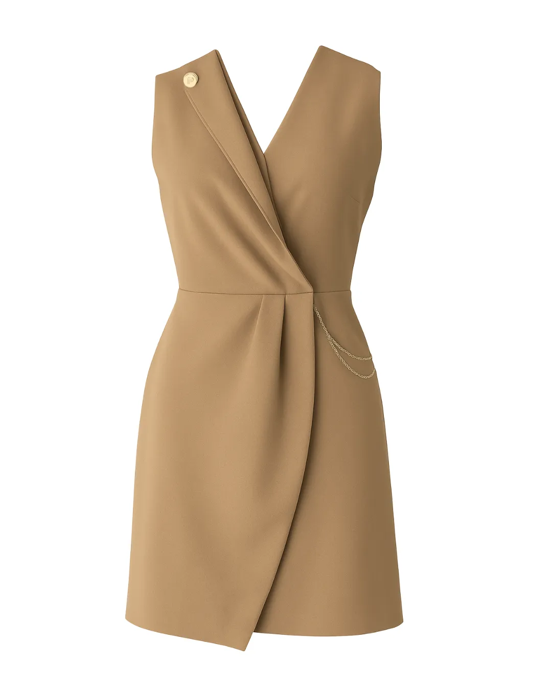 Lorense Klink Dress Camel