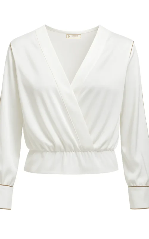 Lorense Balera Blouse Beige