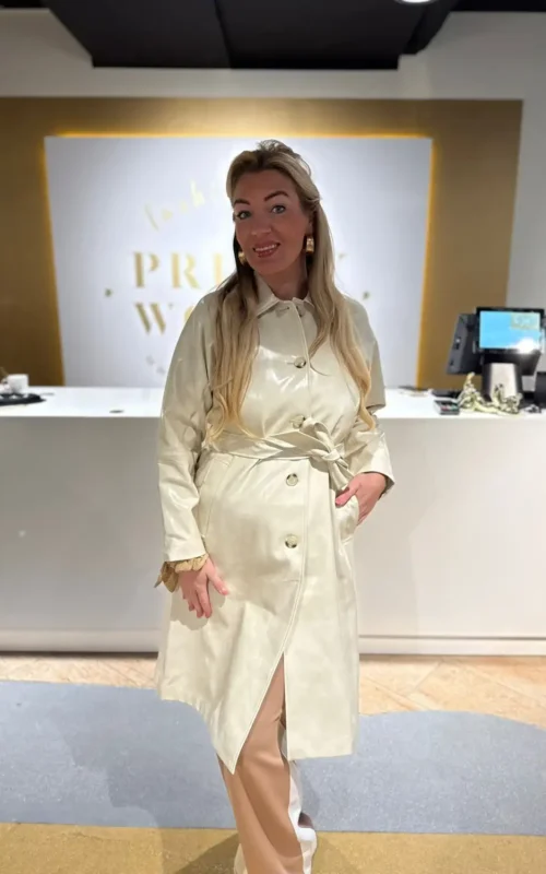 Rino & Pelle Buddy Single Breasted Coat Birch