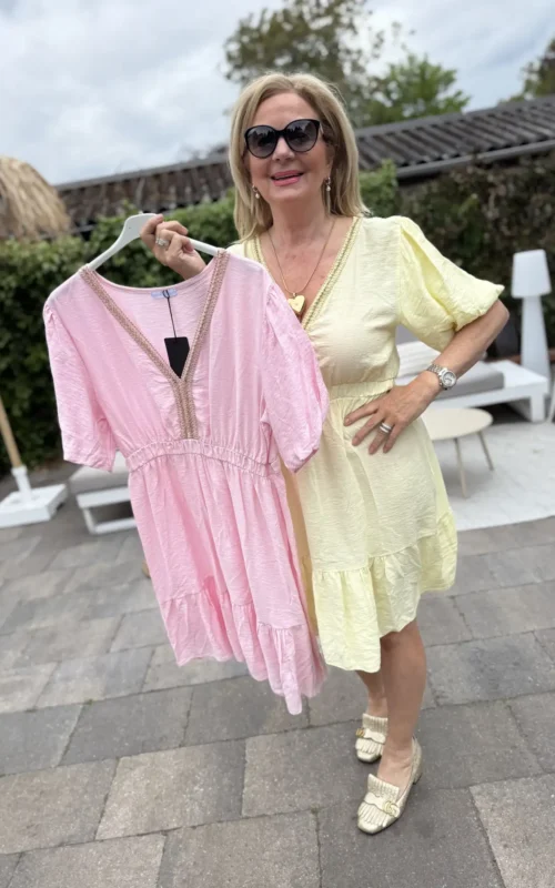 Fleur Jurk Pink