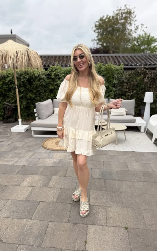 Cleo Dress Crème