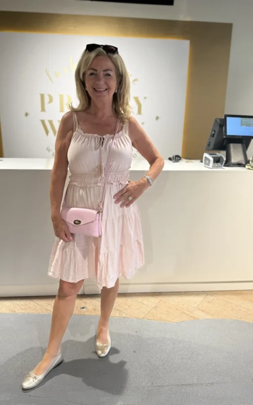 Desiree Dress Light Pink