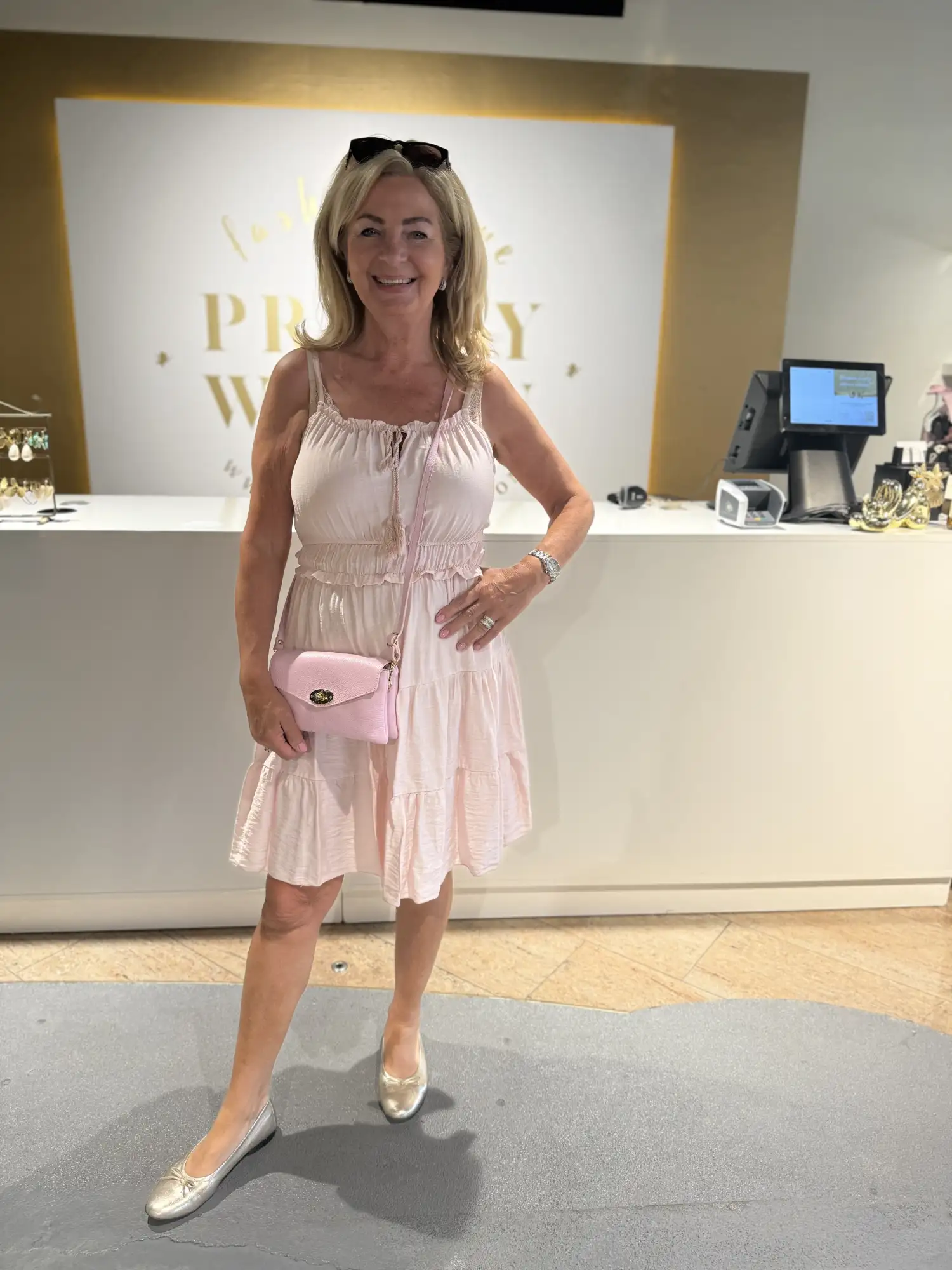 Desiree Dress Light Pink