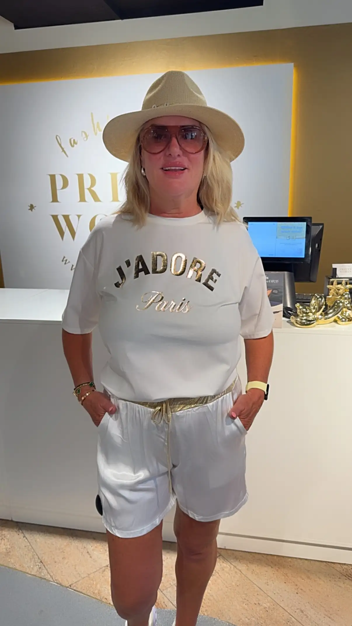 Ja Dore Shirt White