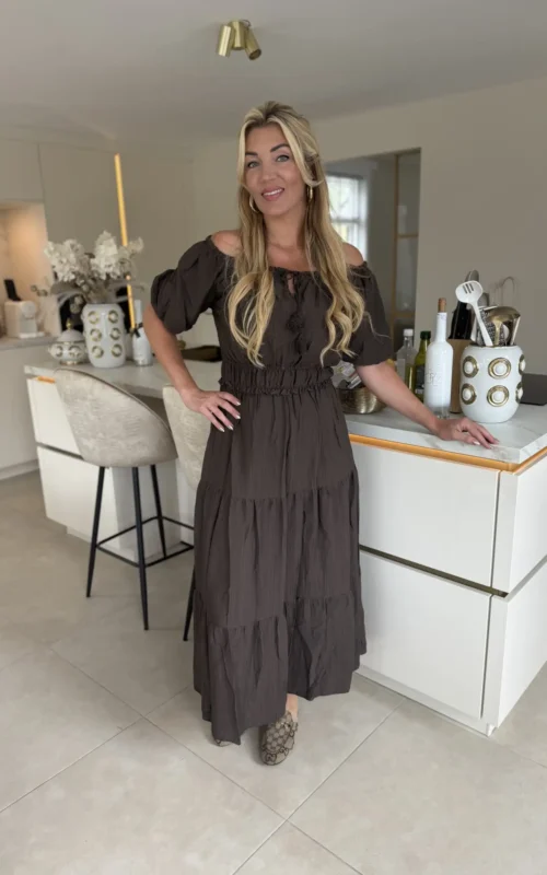 Lulu Dress Brown