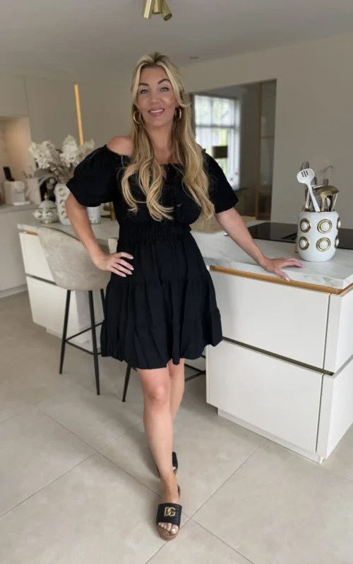 Lulu Dress Short Black