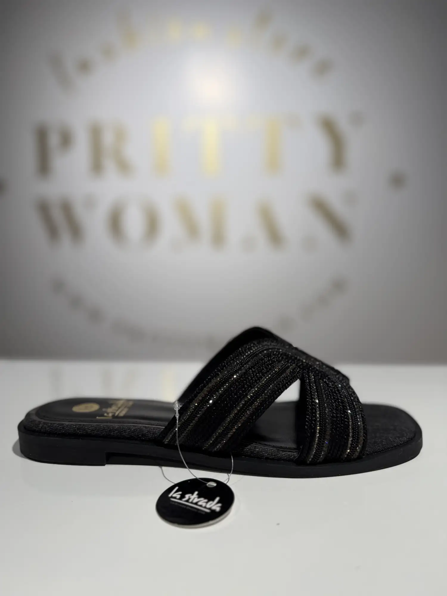 La Strada Slide Black
