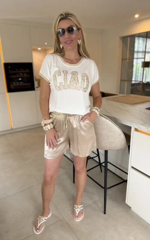 Shine Short Gold