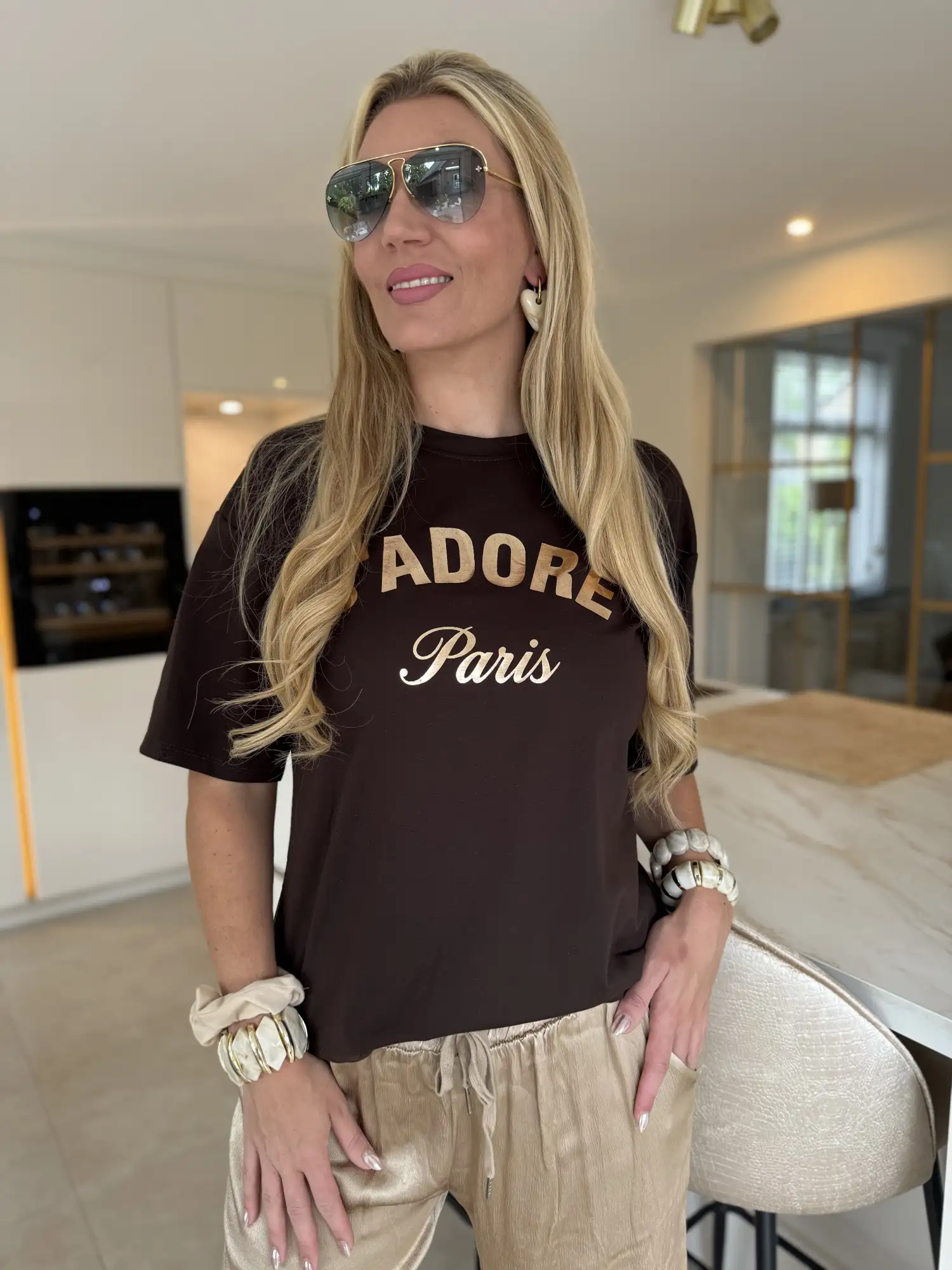 Ja dore Shirt Brown