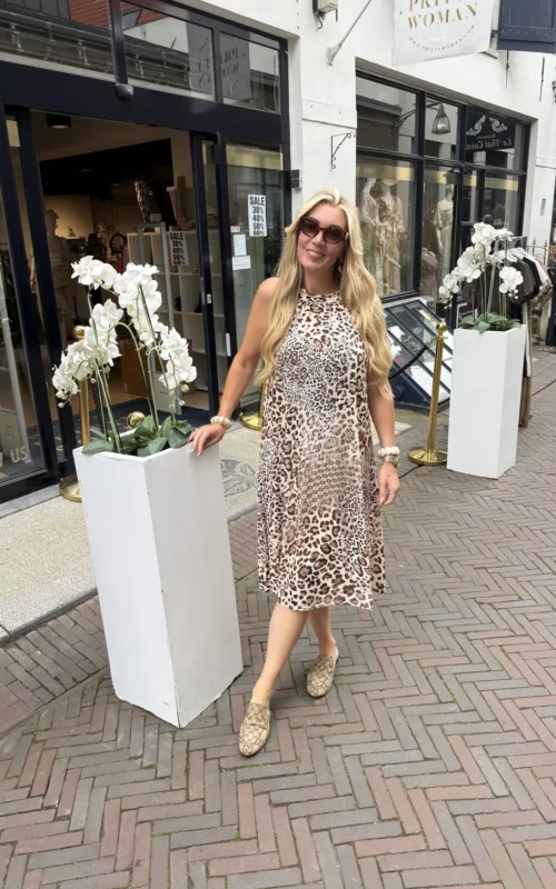 Demi Dress Animal Print