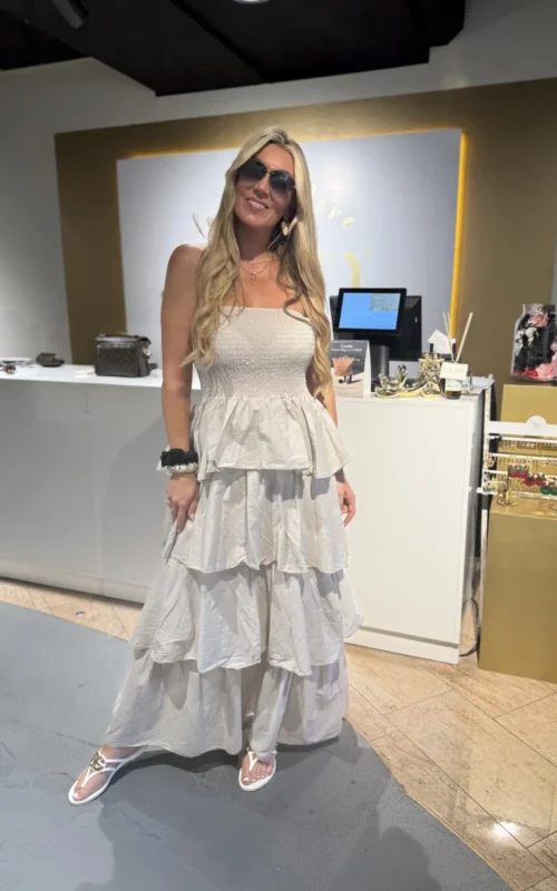 Sunshine Dress Beige