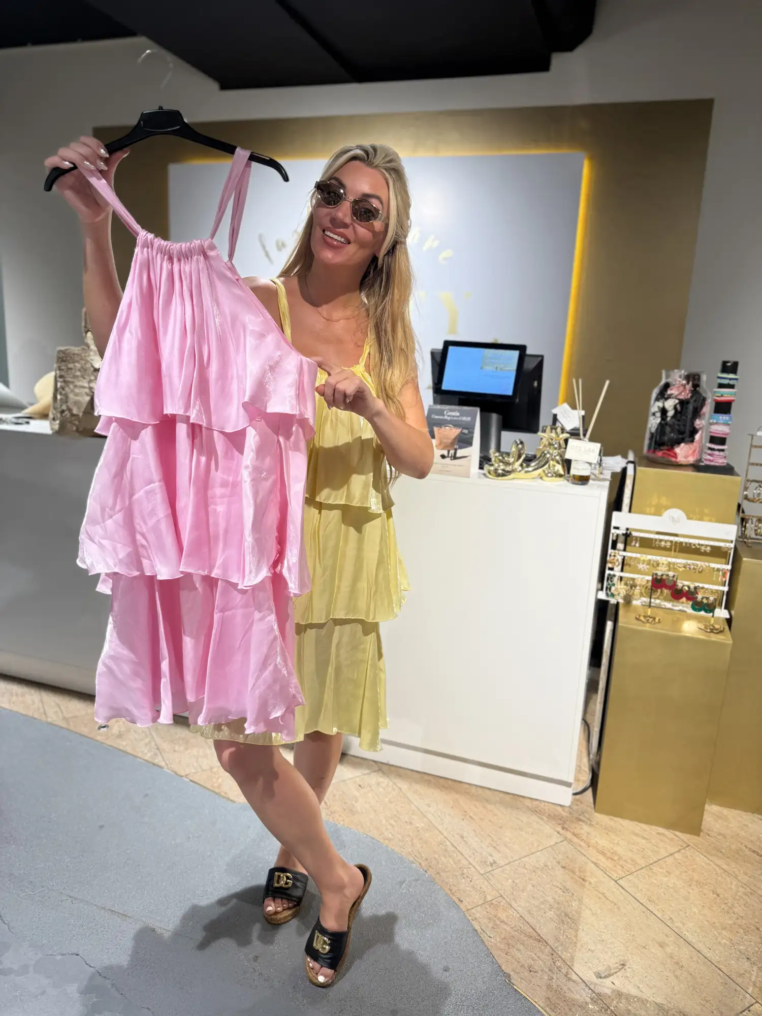 Ibiza Party Dress Pink
