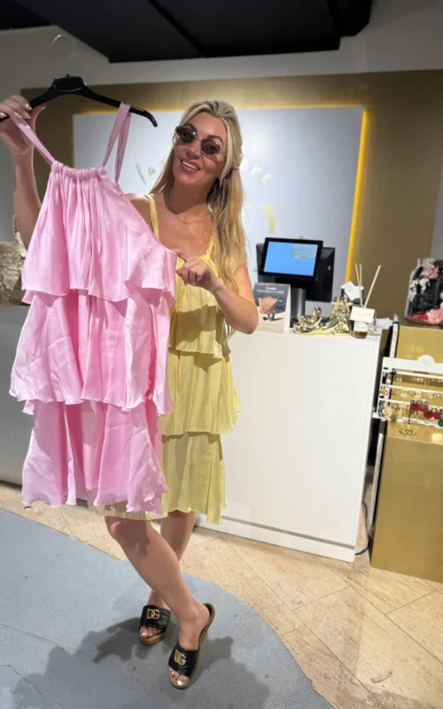 Ibiza Party Dress Pink