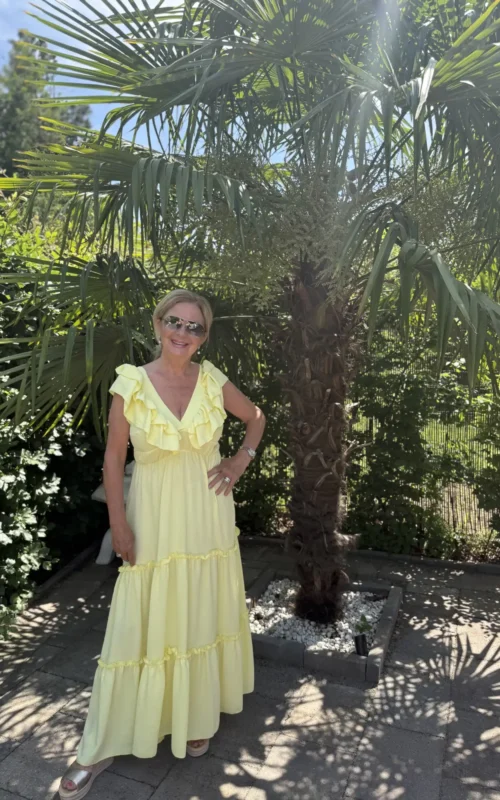Best Summer Dress Long Yellow