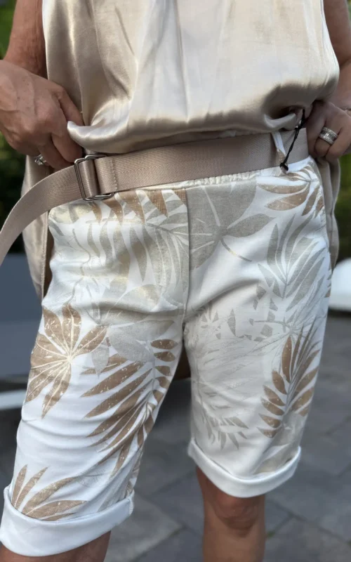 Lima Short Pants Leaves
