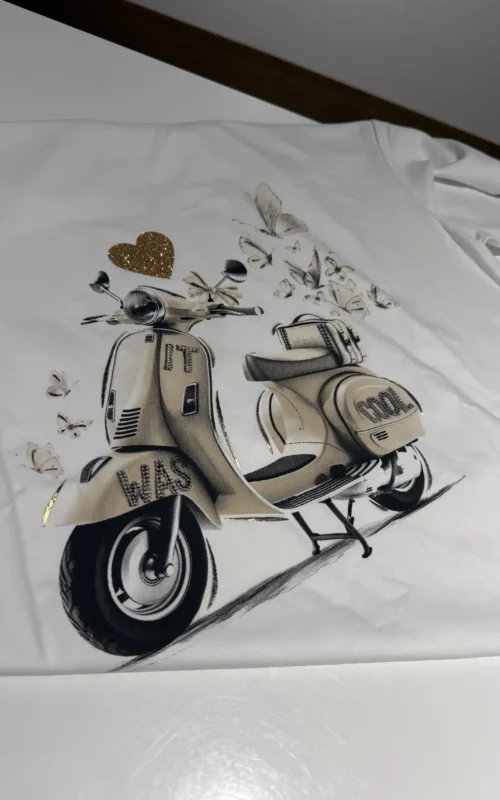 Shirt Scooter White
