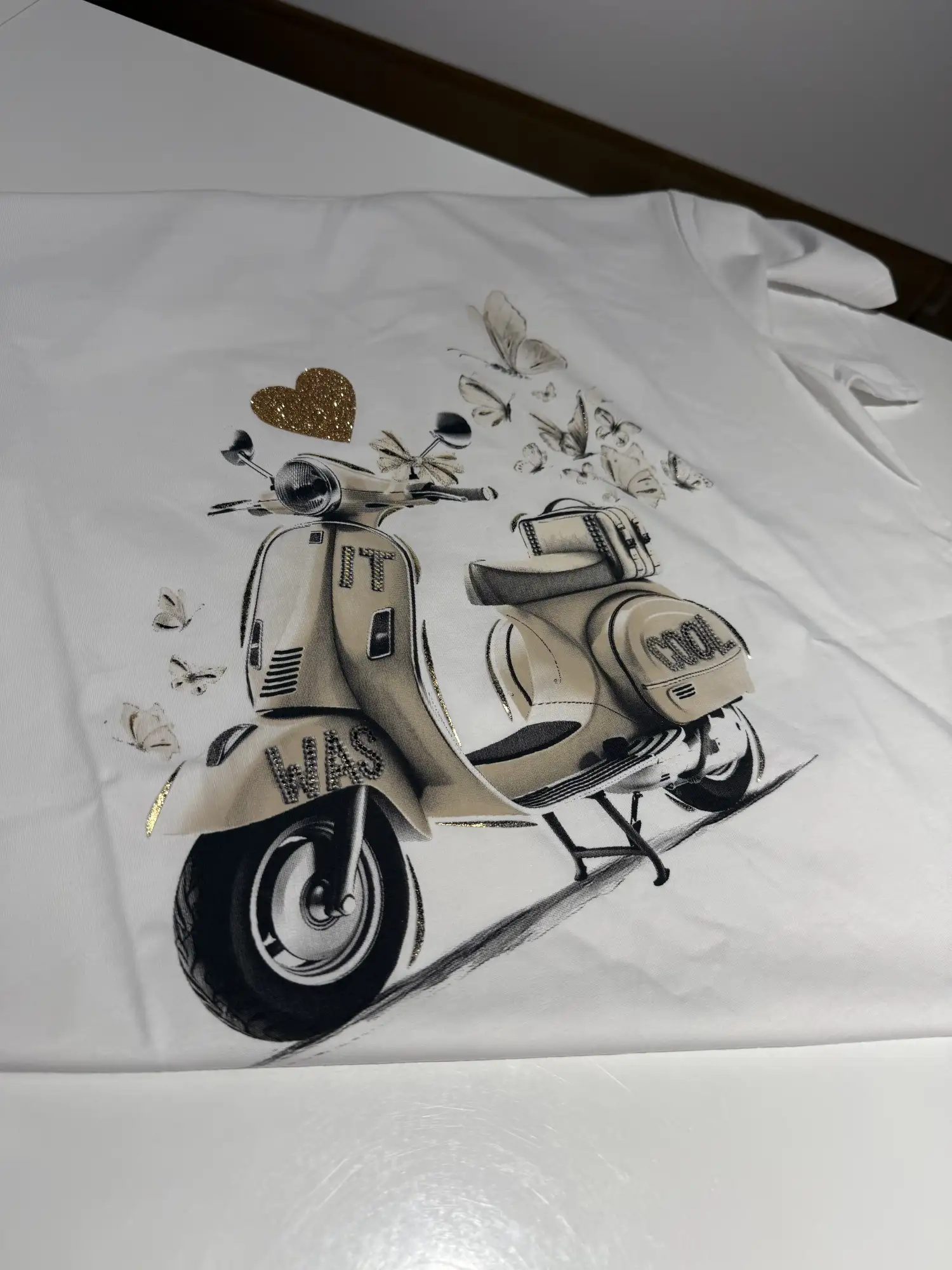 Shirt Scooter White