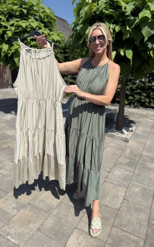 Marina Dress Beige