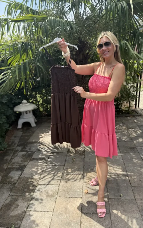 Riva Dress Brown