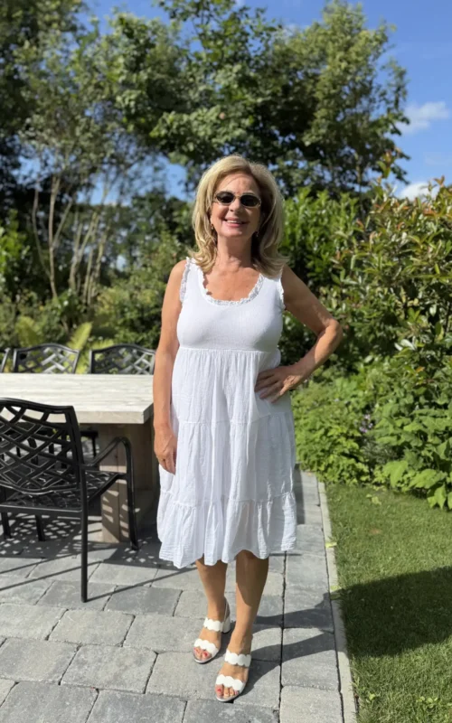 Cotton Dress White