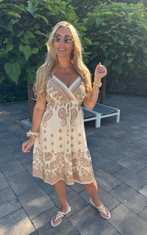 Cote ‘d Azur Dress Beige