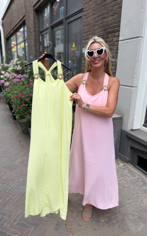 Dream Holiday Dress Yellow