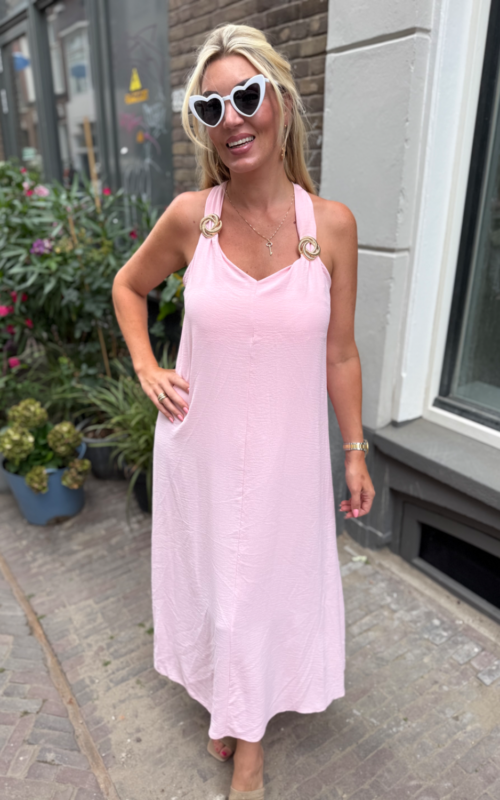 Dream Holiday Dress Pink
