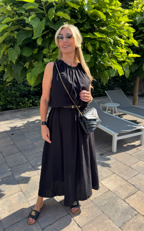 Rosa Dress Black