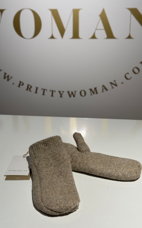 Rino & Pelle Clive Wanten Mittens Beige Mix