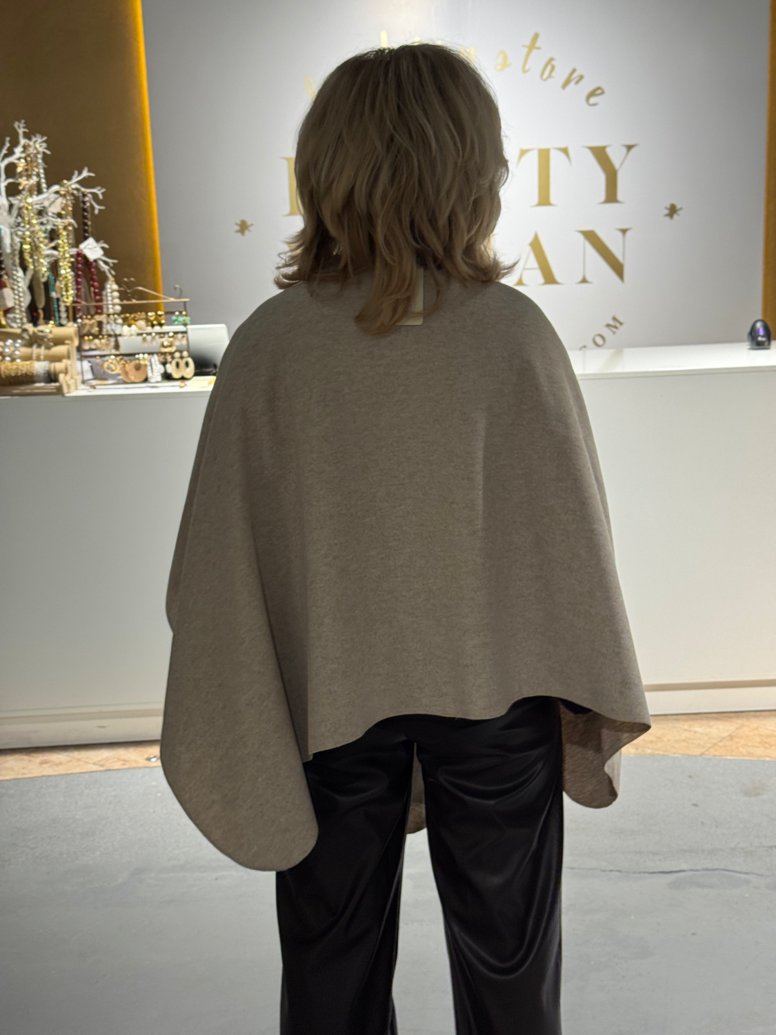 Omslagdoek Rina Beige - Afbeelding 4
