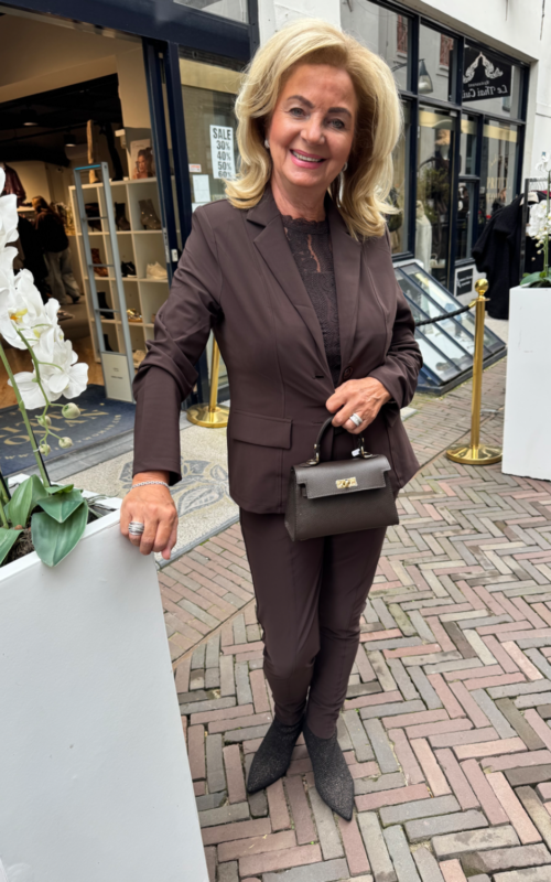 Mi Piace Blazer 015 Bonded Espresso