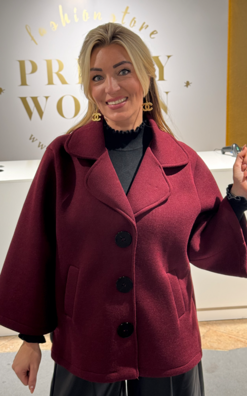 Scuba Jas Burgundy