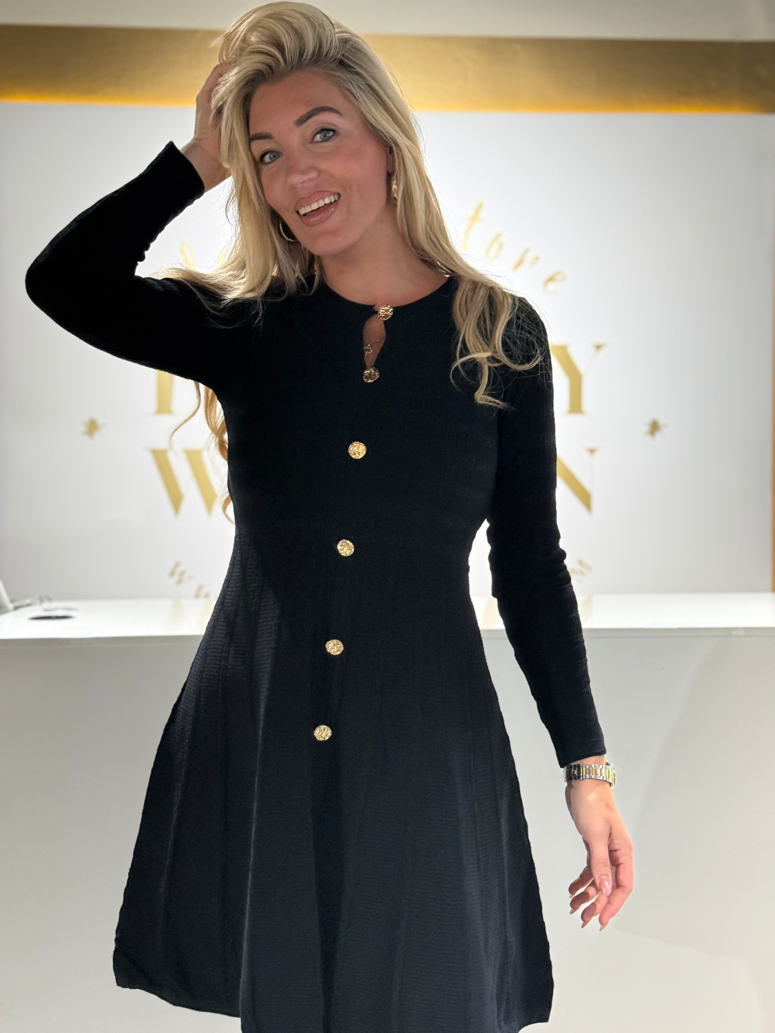 Finally Party Dress Black