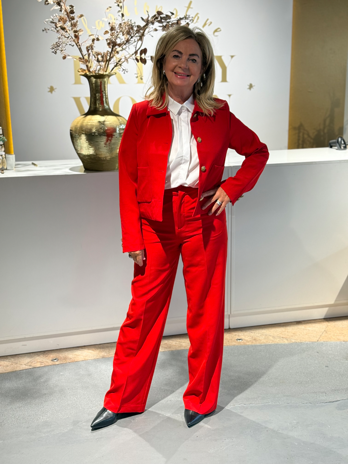 Unique Blazer short Red - Afbeelding 2