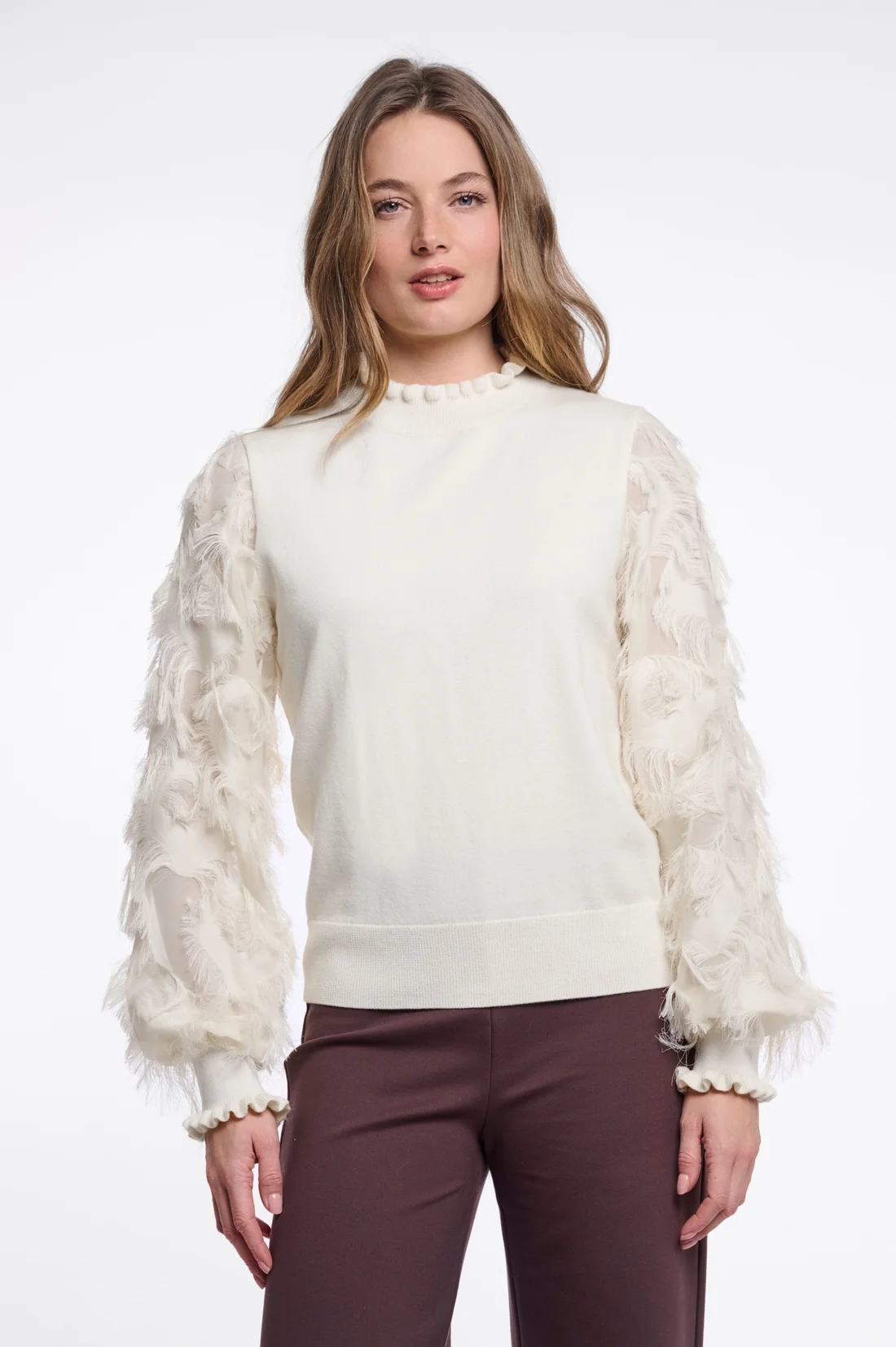 Rino & Pelle Janique Pullover Knitted Birch